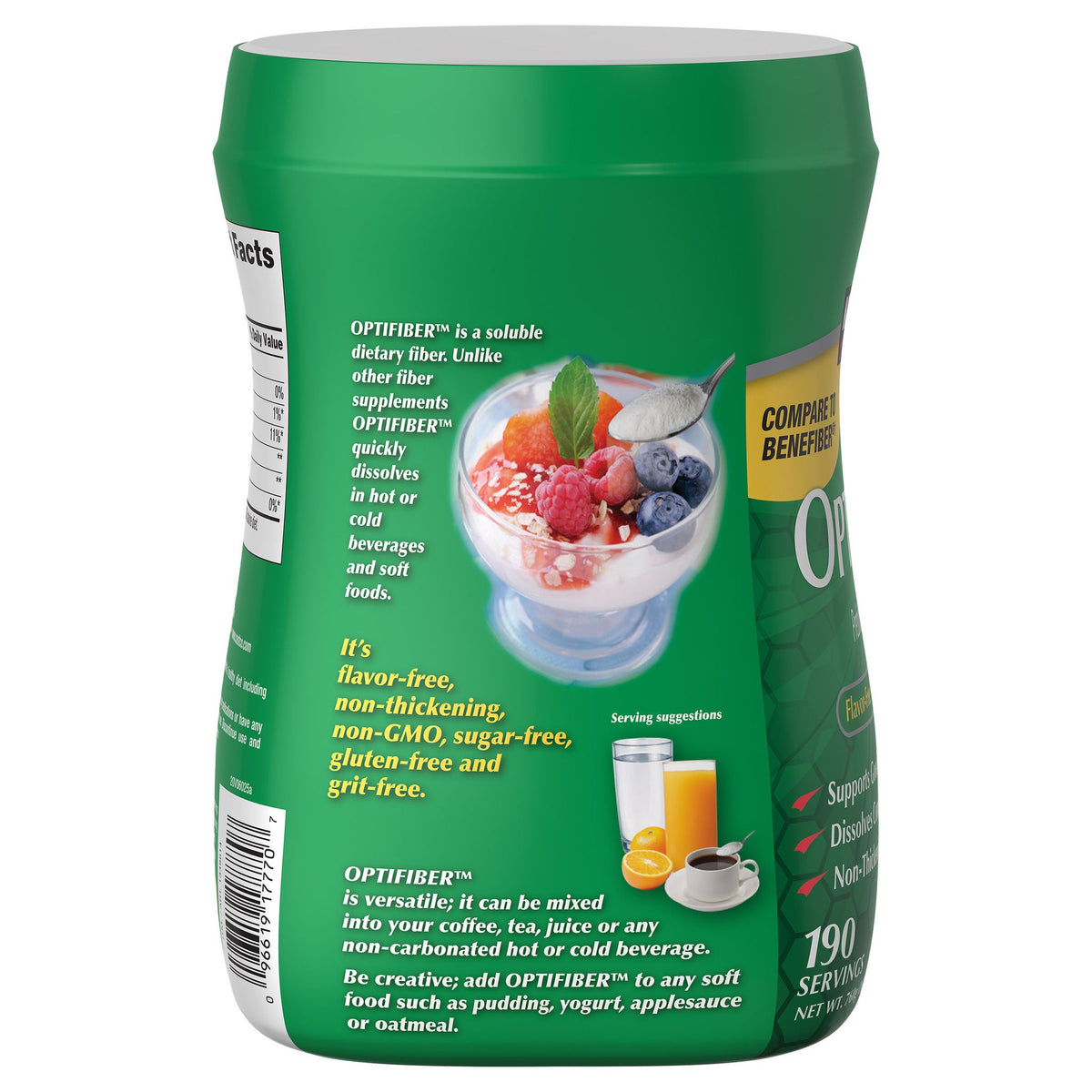 미국직구 커클랜드 식이섬유 Kirkland Signature OPTIFIBER, 26.8 Ounces 190 Servings