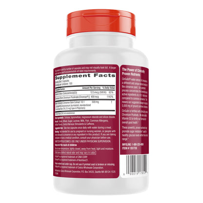 미국직구 트루네이처 영양제 trunature Cinnamon Concentrate Cinsulin 500mg, 200 Vegetarian Capsules