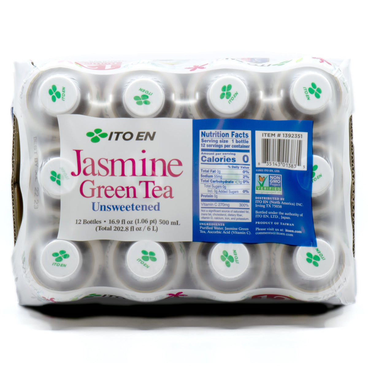 미국직구 ITO EN Jasmine Green Tea, Unsweetened, 16.9 fl oz, 12 ct