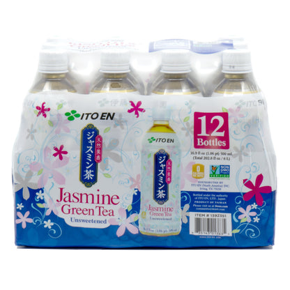 미국직구 ITO EN Jasmine Green Tea, Unsweetened, 16.9 fl oz, 12 ct