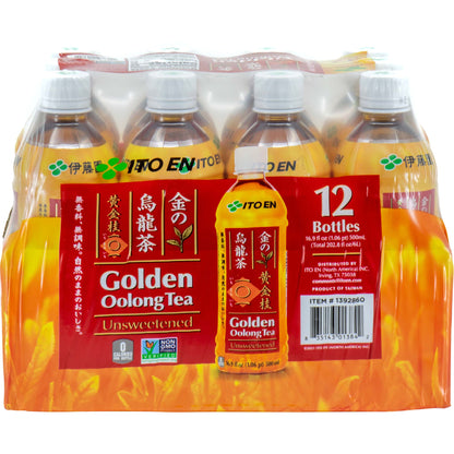 미국직구 ITO EN Golden Oolong Tea, Unsweetened, 16.9 fl oz, 12 ct
