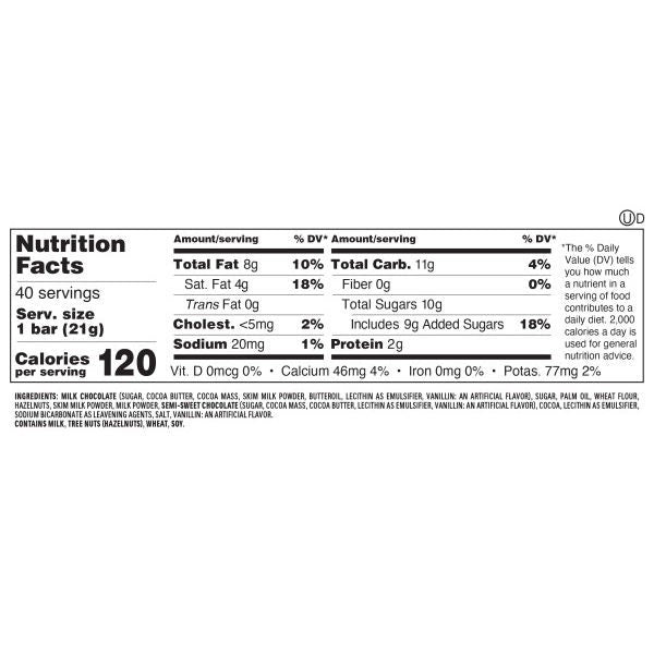 미국직구 Kinder Bueno Chocolate Bars, 1.5 oz, 20 ct