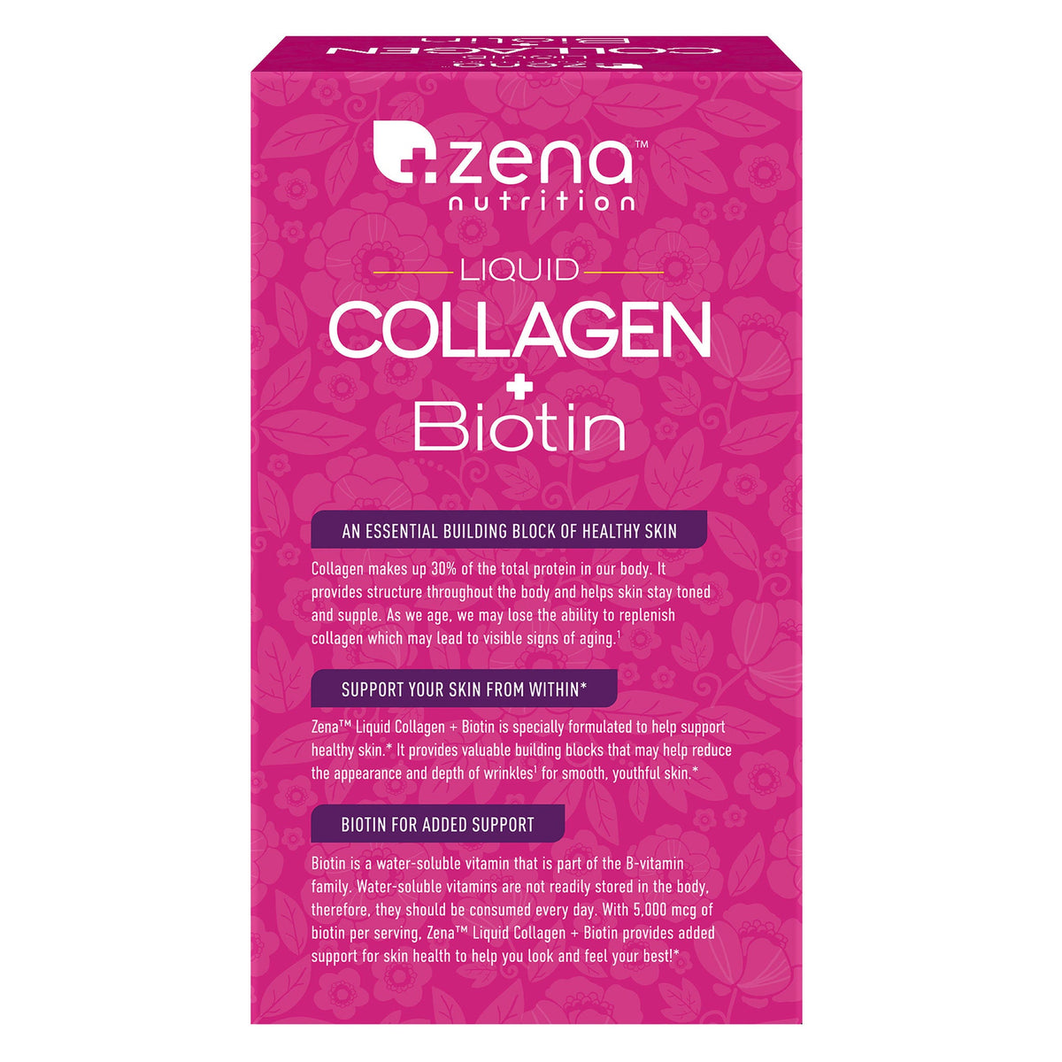 미국직구 콜라겐 Zena Liquid Collagen + Biotin, 30 Fluid Ounces