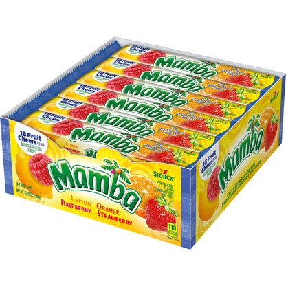 미국직구 Mamba Fruit Chews, Variety Pack, 2.8 oz, 24 ct
