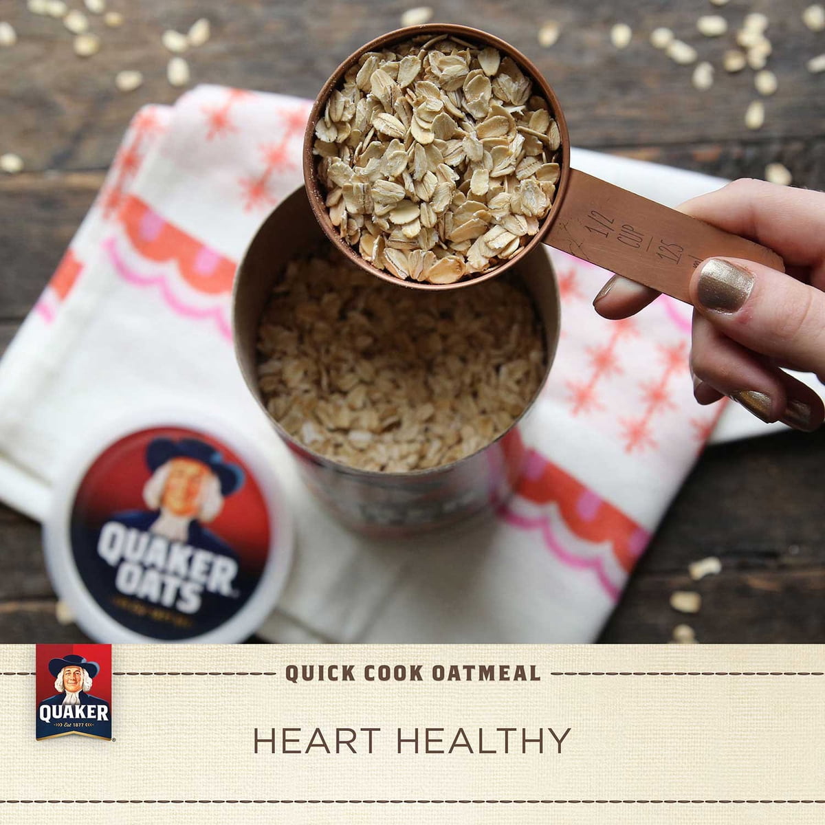 미국직구 Quaker Quick 1-Minute 4.5kg / Quaker Quick 1-Minute Oats, 4.5kg 5