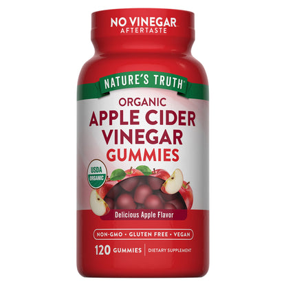 미국직구 애플사이다비니거 Nature's Truth Organic Apple Cider Vinegar 500 mg., 120 Gummies