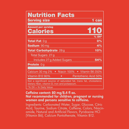 미국직구 Red Bull Red Edition Energy Drink, Watermelon, 8.4 fl oz, 24 ct