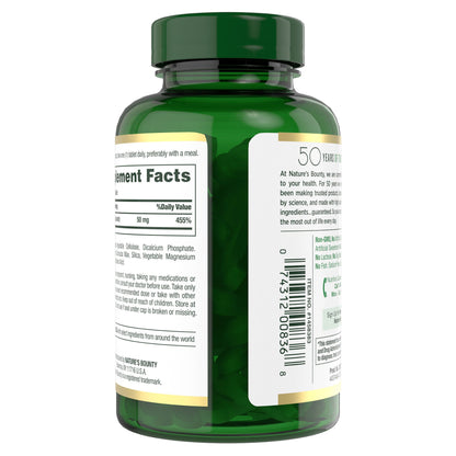 미국직구 네이처스바운티 아연 Nature's Bounty Zinc 50 mg, 400 Caplets