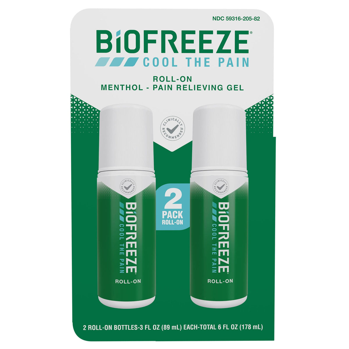 미국직구 바이오프리즈 외용 파스·겔 Biofreeze Pain Reliever, 6 Fluid Ounces Pack