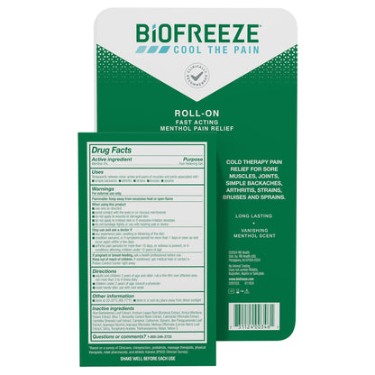 미국직구 바이오프리즈 외용 파스·겔 Biofreeze Pain Reliever, 6 Fluid Ounces Pack