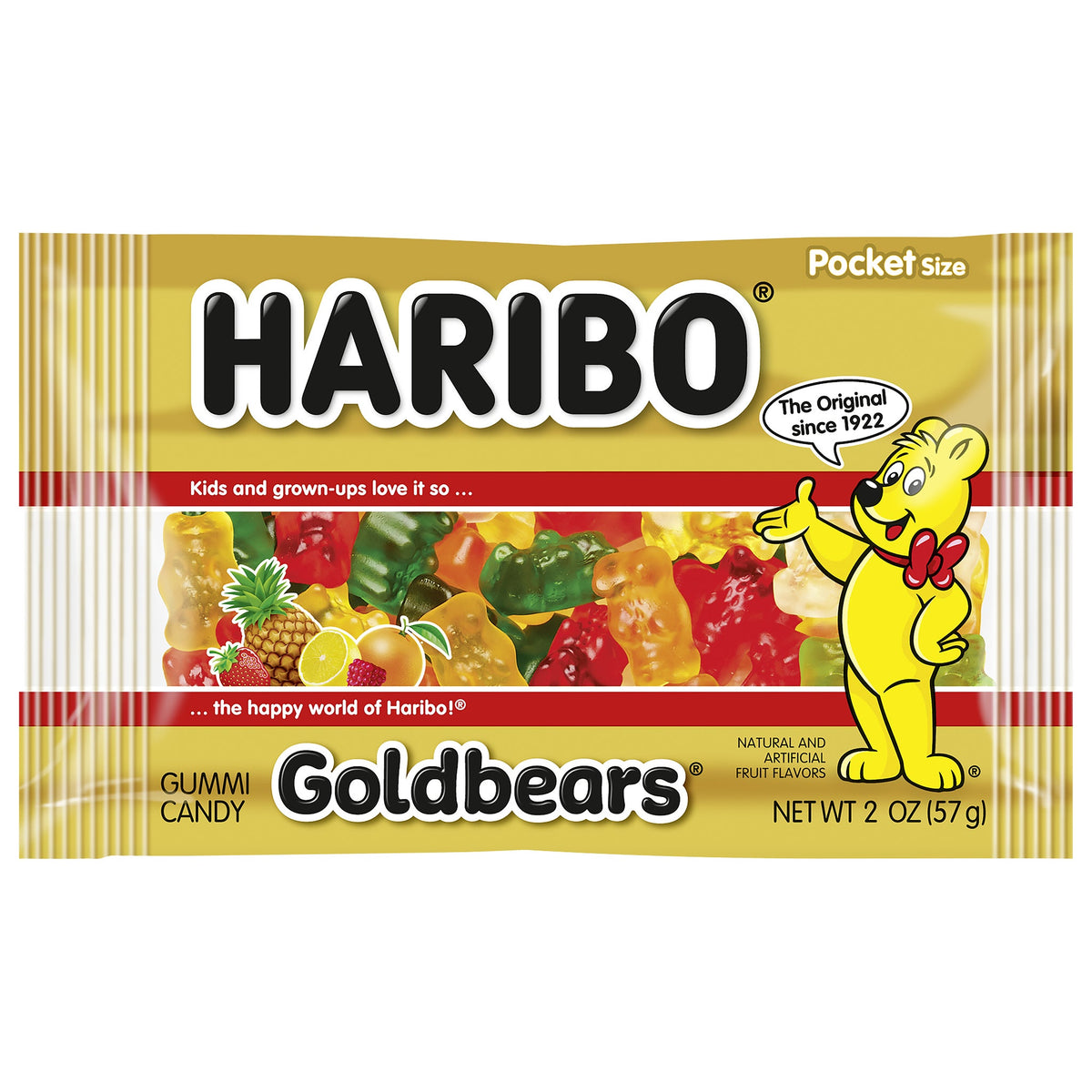 미국직구 하리보 Goldbears Gummi Candy, 2 oz, 24 ct