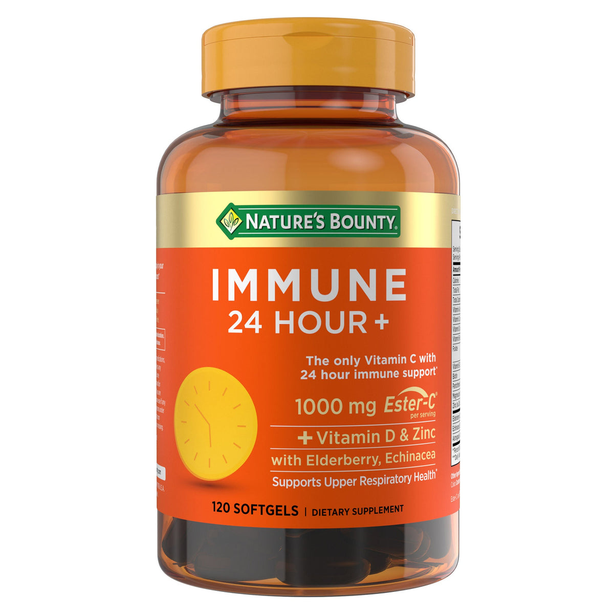 미국직구 네이처스바운티 영양제 Nature's Bounty Immune 24 Hour +, 120 Softgels