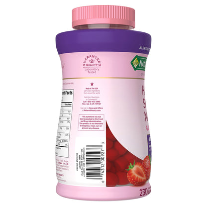 미국직구 네이처스바운티 영양제 Nature's Bounty Hair, Skin and Nails Advanced, 230 Gummies