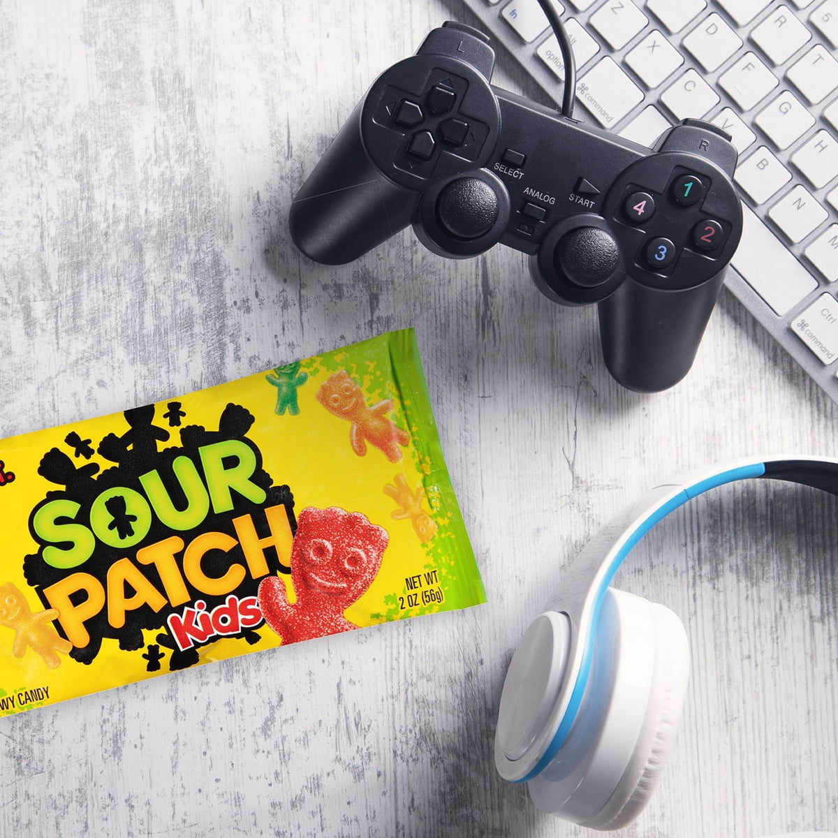 미국직구 SOUR PATCH KIDS 캔디 57g / SOUR PATCH KIDS SWEDISH FISH Variety Pack Candy 57g 24 pk 5