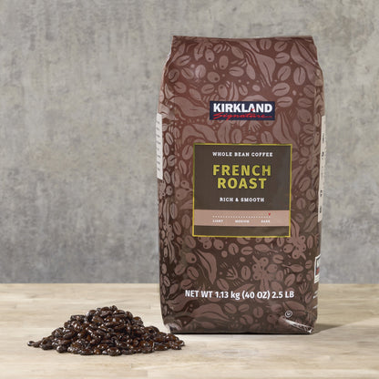 미국직구 Kirkland Signature Whole Bean Coffee, French Roast, 2.5 lbs
