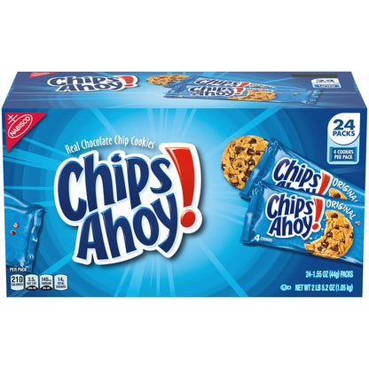 미국직구 칩스아호이 ! Chocolate Chip Cookies, Original, 1.55 oz, 24 ct