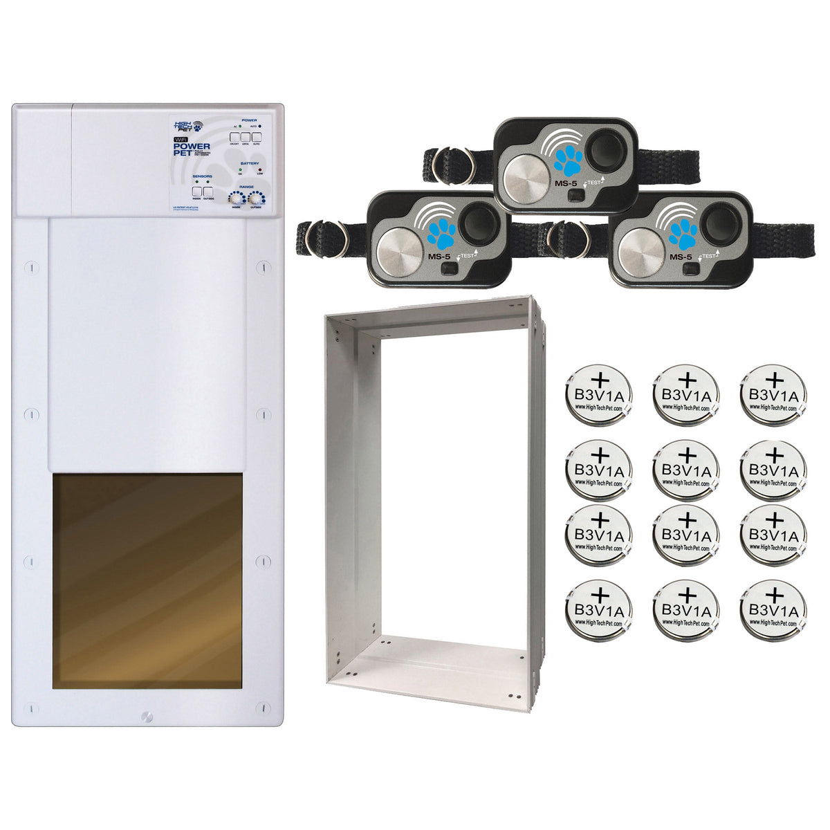 미국직구 펫용품 High Tech Pet Large Wi-fi Pet Door Kit PX2-WFW