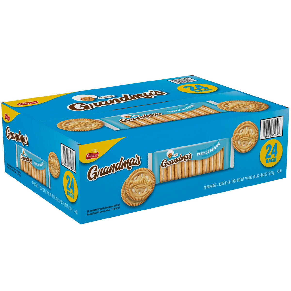 미국직구 닐라 Grandma's Sandwich Creme Cookies, Va, 3.245 oz, 24 ct