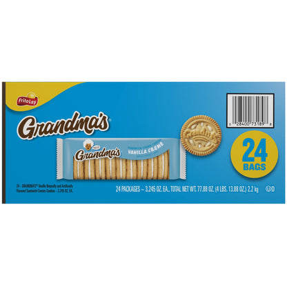미국직구 닐라 Grandma's Sandwich Creme Cookies, Va, 3.245 oz, 24 ct