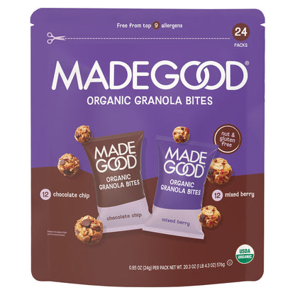 미국직구 MadeGood Granola Minis, Variety Pack, 0.85 oz, 24 ct