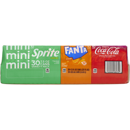 미국직구 코카콜라 Mini Cans, Variety Pack, 7.5 oz, 30 ct