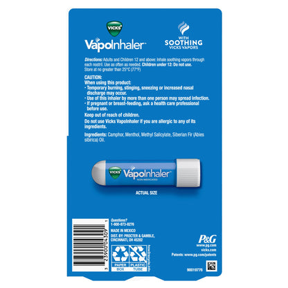 미국직구 생활건강 Vicks VapoInhaler Soothing Vapors, 4 Scented Sticks