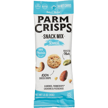 미국직구 ParmCrisps Snack Mix, Ranch, 1.5 oz, 12 ct