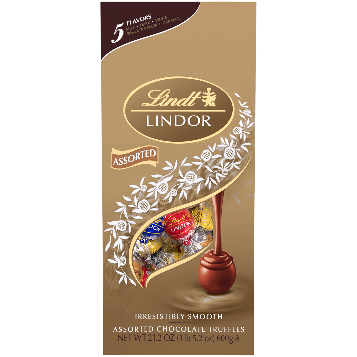 미국직구 러플스 Lindt Lindor Chocolate T, Assorted Flavors, 21.2 oz