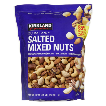 미국직구 Kirkland Signature Extra Fancy Mixed Nuts, Salted, 40 oz