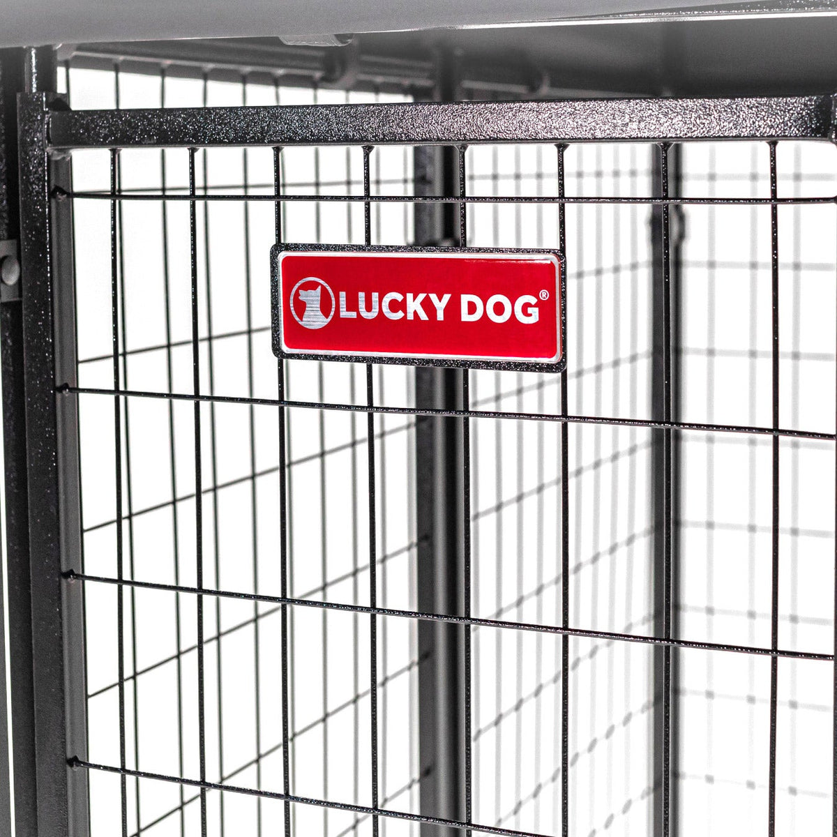 미국직구 켄넬·이동장 Lucky Dog STAY Series Villa Dog Kennel 4'x8' with Privacy Screen