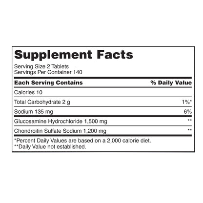 미국직구 커클랜드 관절 영양제 Kirkland Signature Glucosamine & Chondroitin, 280 Tablets