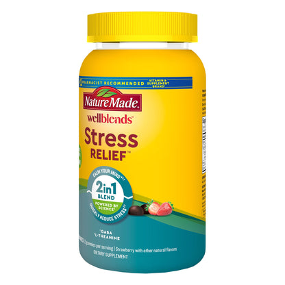 미국직구 네이처메이드 영양제 Nature Made Wellblends Stress Relief, 84 Gummies