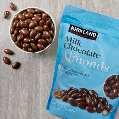 미국직구 Kirkland Signature Milk Chocolate Covered Almonds, 48 oz