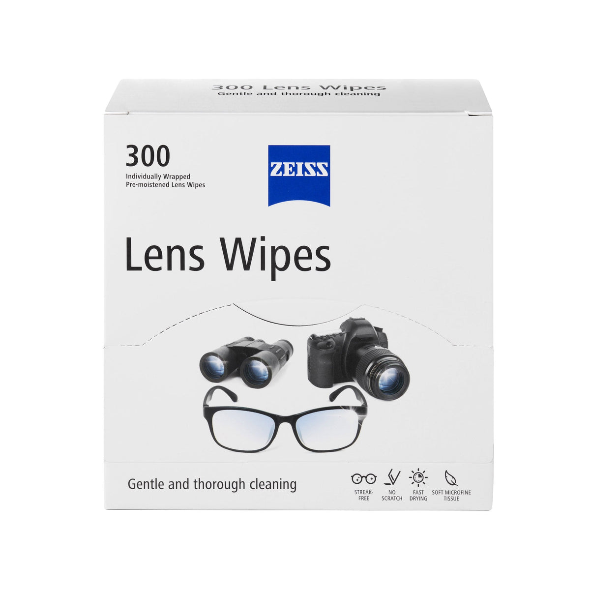미국직구 생활건강 ZEISS Lens Wipes, 300 Wipes