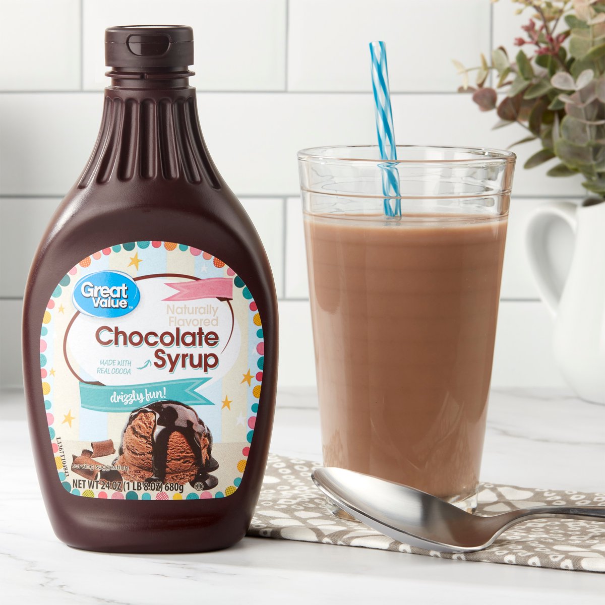 미국직구 Great Value 초콜릿 680g 2팩 / Great Value Chocolate Syrup, 680g, 2 Pack Bundle 3