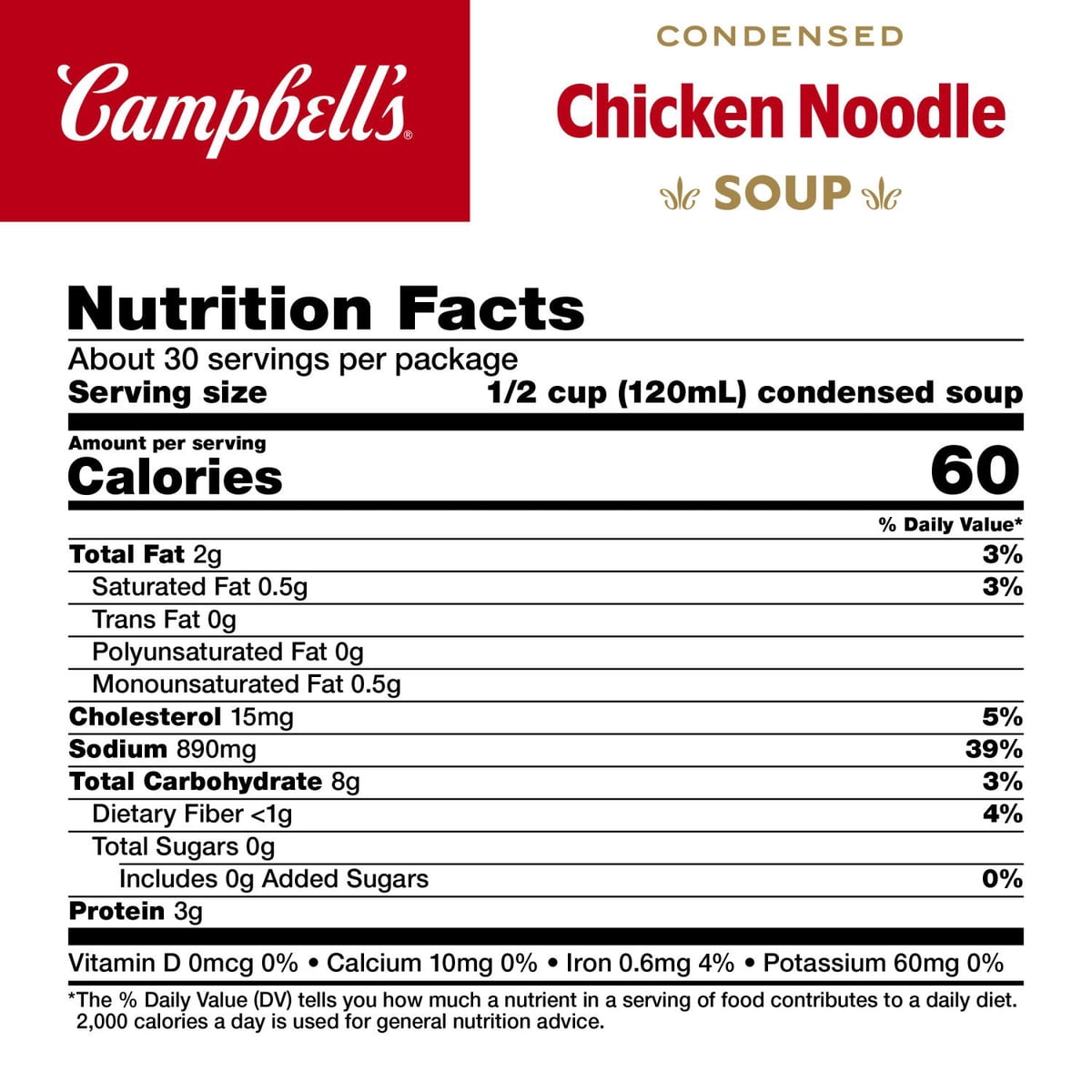 미국직구 Campbell's Condensed Chicken 305g 12팩 / Campbell's Condensed Chicken Noodle Soup 305g 7