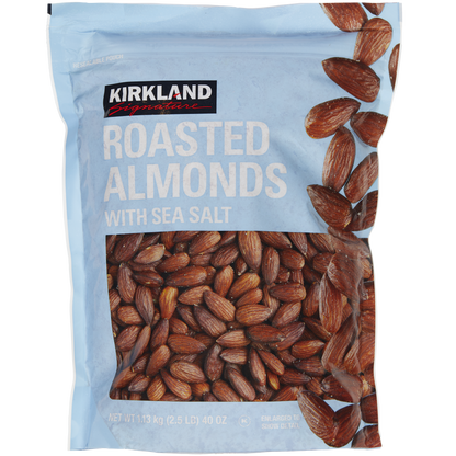 미국직구 Kirkland Signature Roasted Almonds with Sea Salt, 2.5 lbs