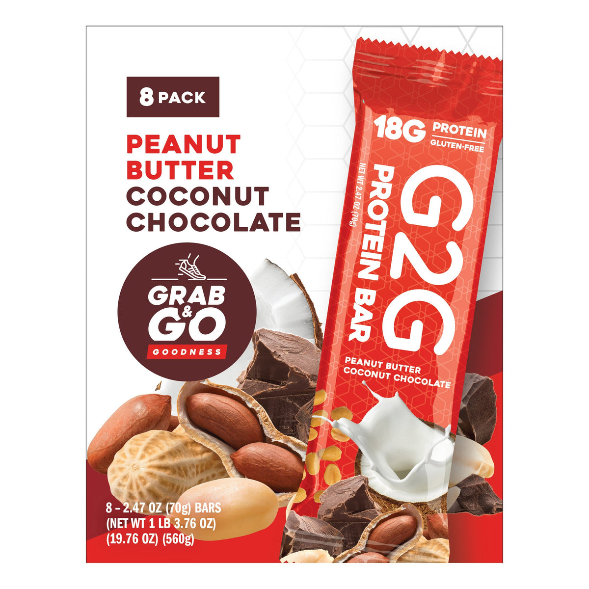 미국직구 G2G 프로틴 3팩 / G2G Protein Bar Variety 3-pack (24 Total Bars) 3
