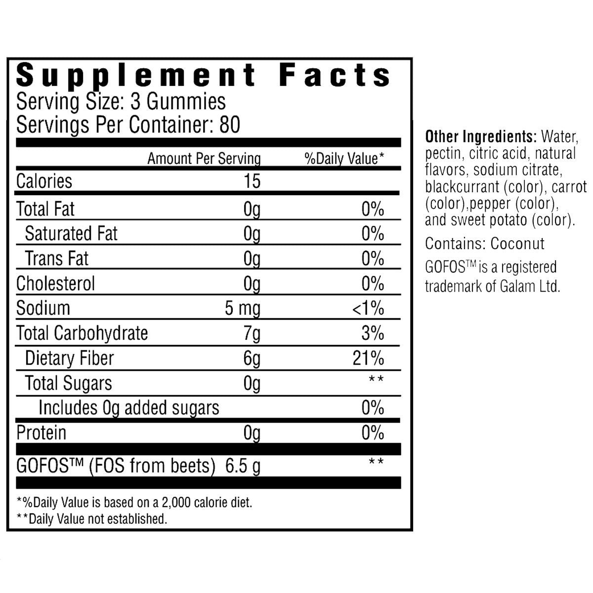 미국직구 식이섬유 Country Farms FiberCare Fiber Gummies, 240 Gummies