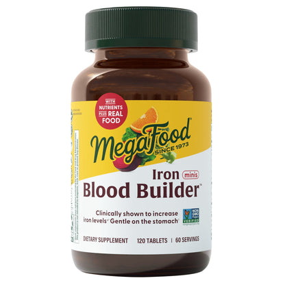 미국직구 철분 MegaFood Blood Builder Iron Minis, 120 Tablets