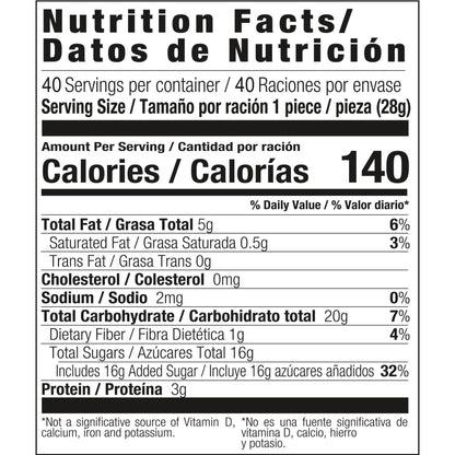 미국직구 de la Rosa Mazapán Mexican Peanut Candy, Original, 1.0 oz, 40 ct