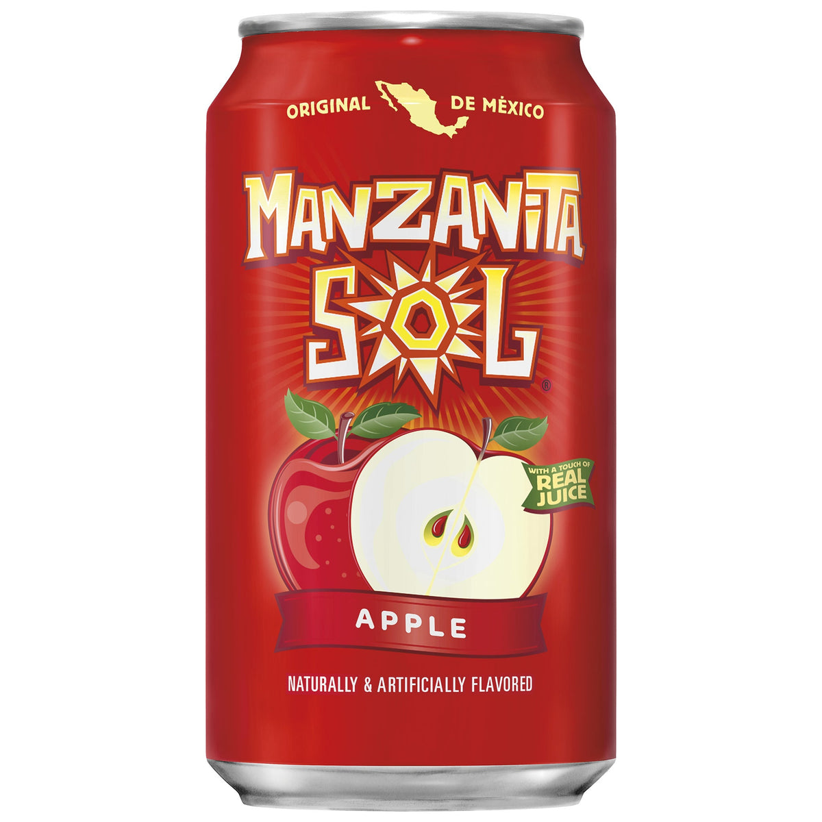 미국직구 Manzanita Sol Apple Soda, 12 fl oz, 24 ct