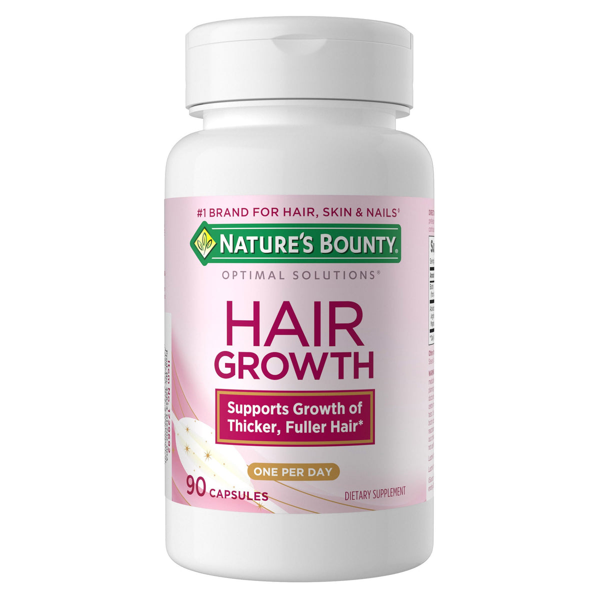미국직구 네이처스바운티 영양제 Nature's Bounty Optimal Solutions Hair Growth, 90 Capsules