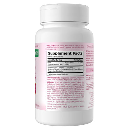 미국직구 네이처스바운티 영양제 Nature's Bounty Optimal Solutions Hair Growth, 90 Capsules