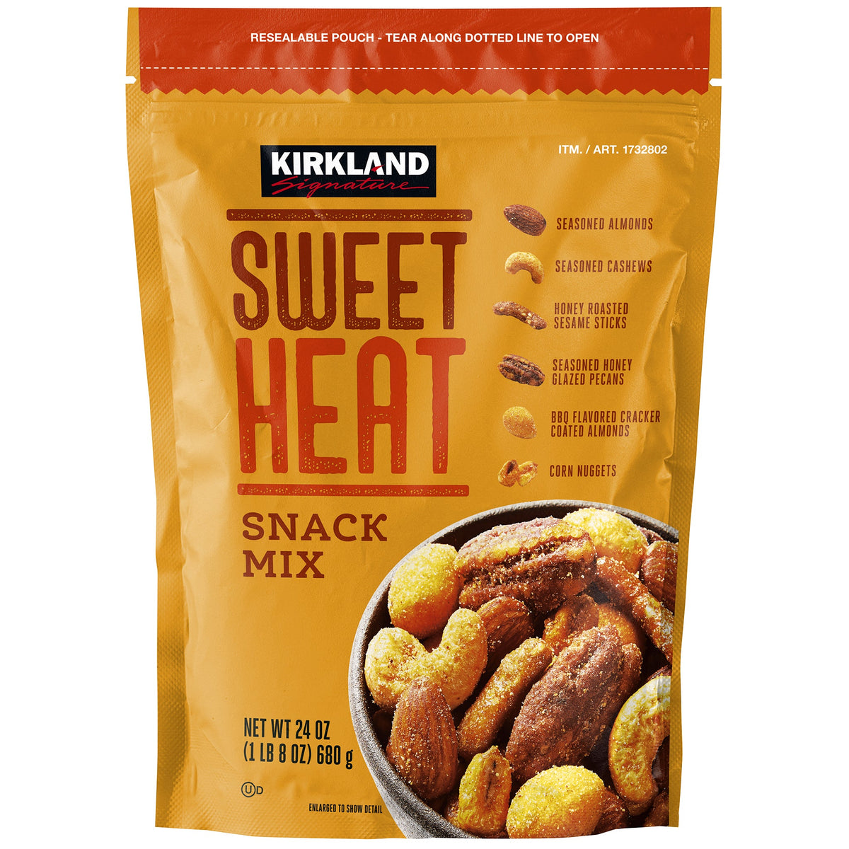 미국직구 Kirkland Signature Sweet Heat Snack Mix, 24 oz