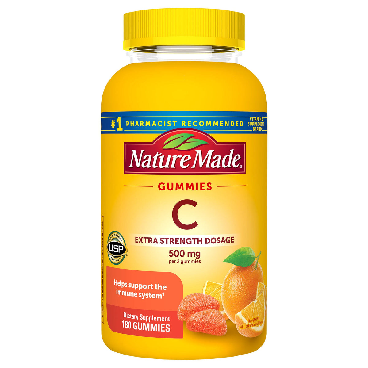 미국직구 네이처메이드 비타민C Nature Made Extra Strength Vitamin C 500 mg, 180 Gummies