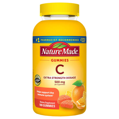 미국직구 네이처메이드 비타민C Nature Made Extra Strength Vitamin C 500 mg, 180 Gummies