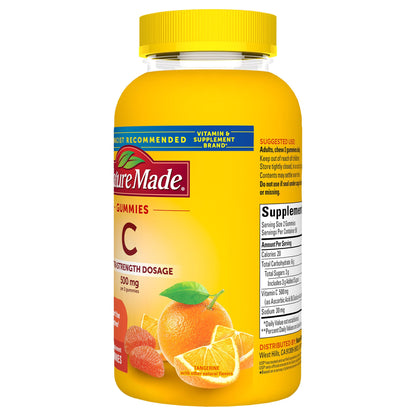 미국직구 네이처메이드 비타민C Nature Made Extra Strength Vitamin C 500 mg, 180 Gummies