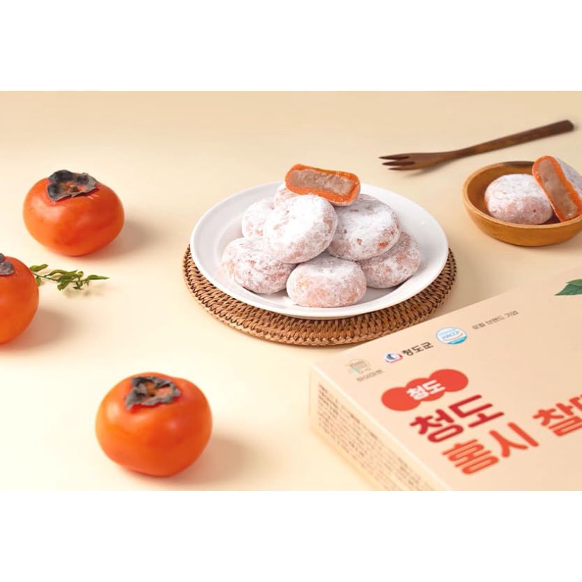 미국직구 Cheongdo Soft Persimmon 60g / Cheongdo Soft Persimmon Rice Cake, Korean Glutinous Ric 2