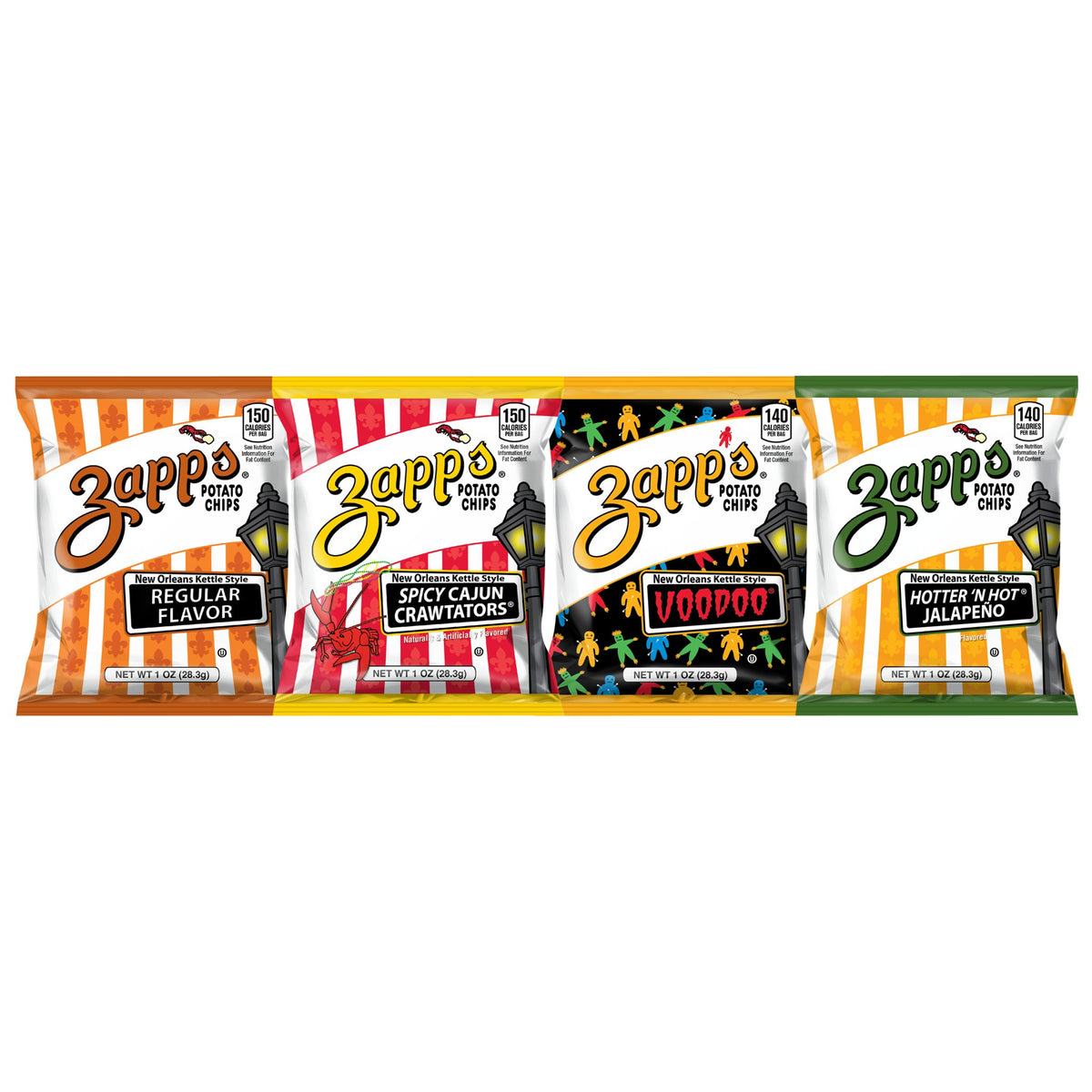 미국직구 Zapp's Potato Chips, Variety Pack, 1 oz, 36 ct